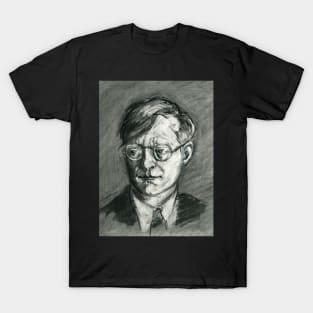 Dmitri Shostakovich - charcoal portrait T-Shirt